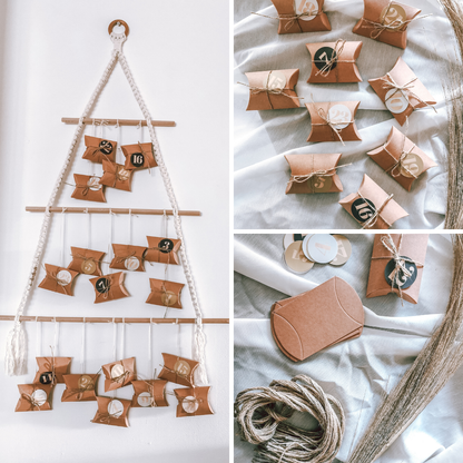 Makramee DIY Kit – Adventskalender zum Befüllen | Material & Anleitung