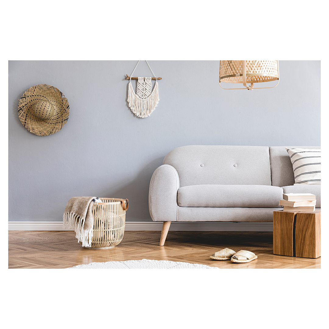 Makramee Wandbehang DIY Kit – Boho Halbmond Design "Inga"