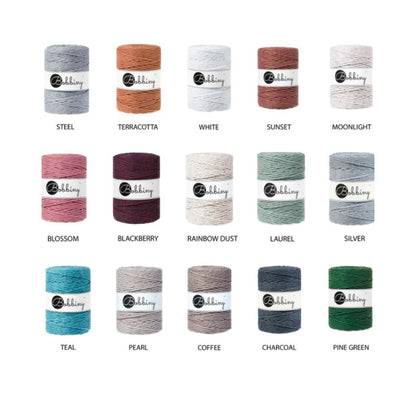 Makramee DIY Kit „Boho Halbkreis“ | Kreatives Wandbehang-Set inkl. Anleitung & Material